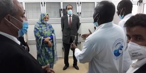 La Secrétaire Générale du Ministère des Pêches visite l’IMROP